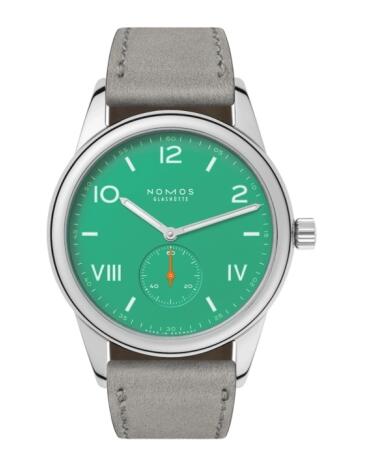 NOMOS Club Campus 38 Electric Green See-Through 726.GB Replica Watch